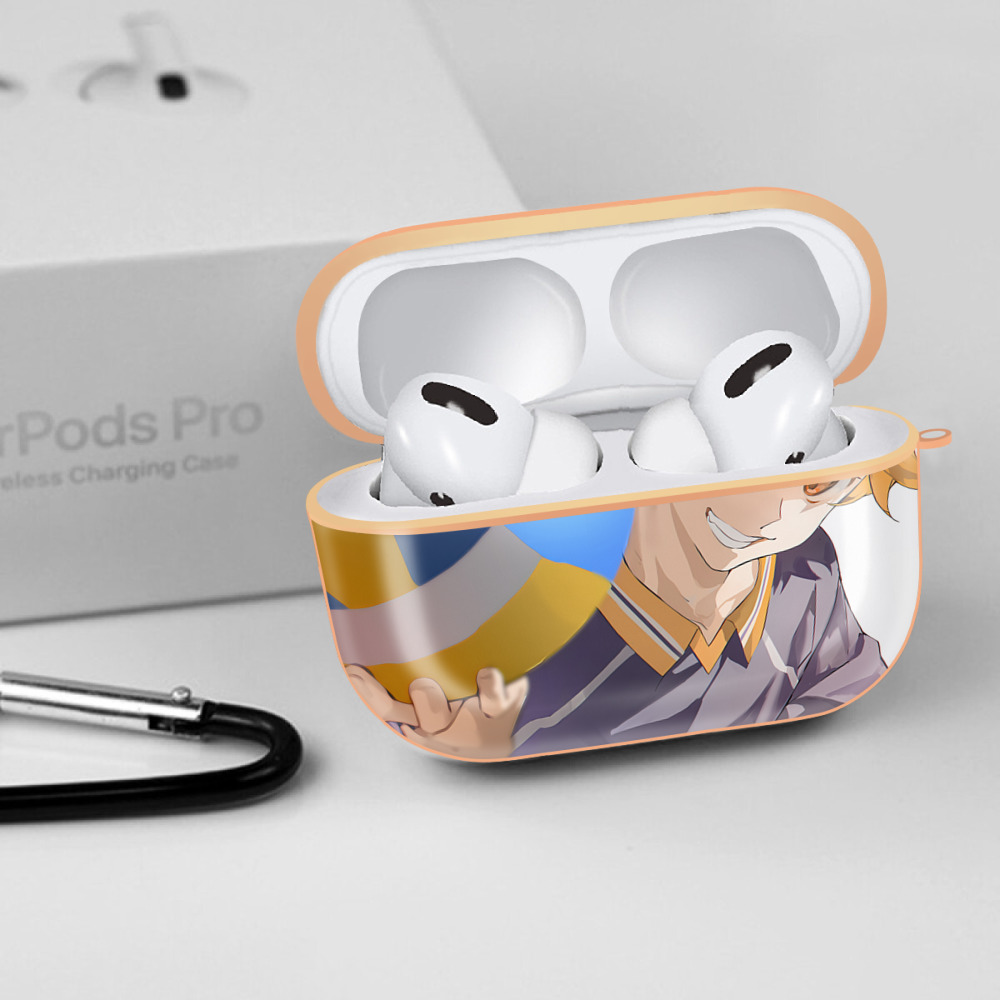 ハイキュー!! Haikyu!! 【AirPods Pro用】ハードシェル保護ケース｜耐衝撃・防指紋・カラビナ付き商品仕様