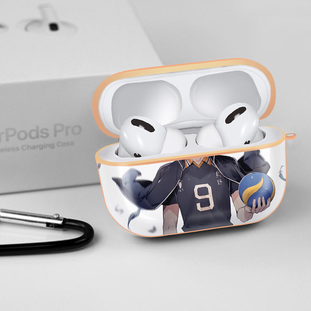 ハイキュー!! Haikyu!! 【AirPods Pro用】ハードシェル保護ケース｜耐衝撃・防指紋・カラビナ付き商品仕様