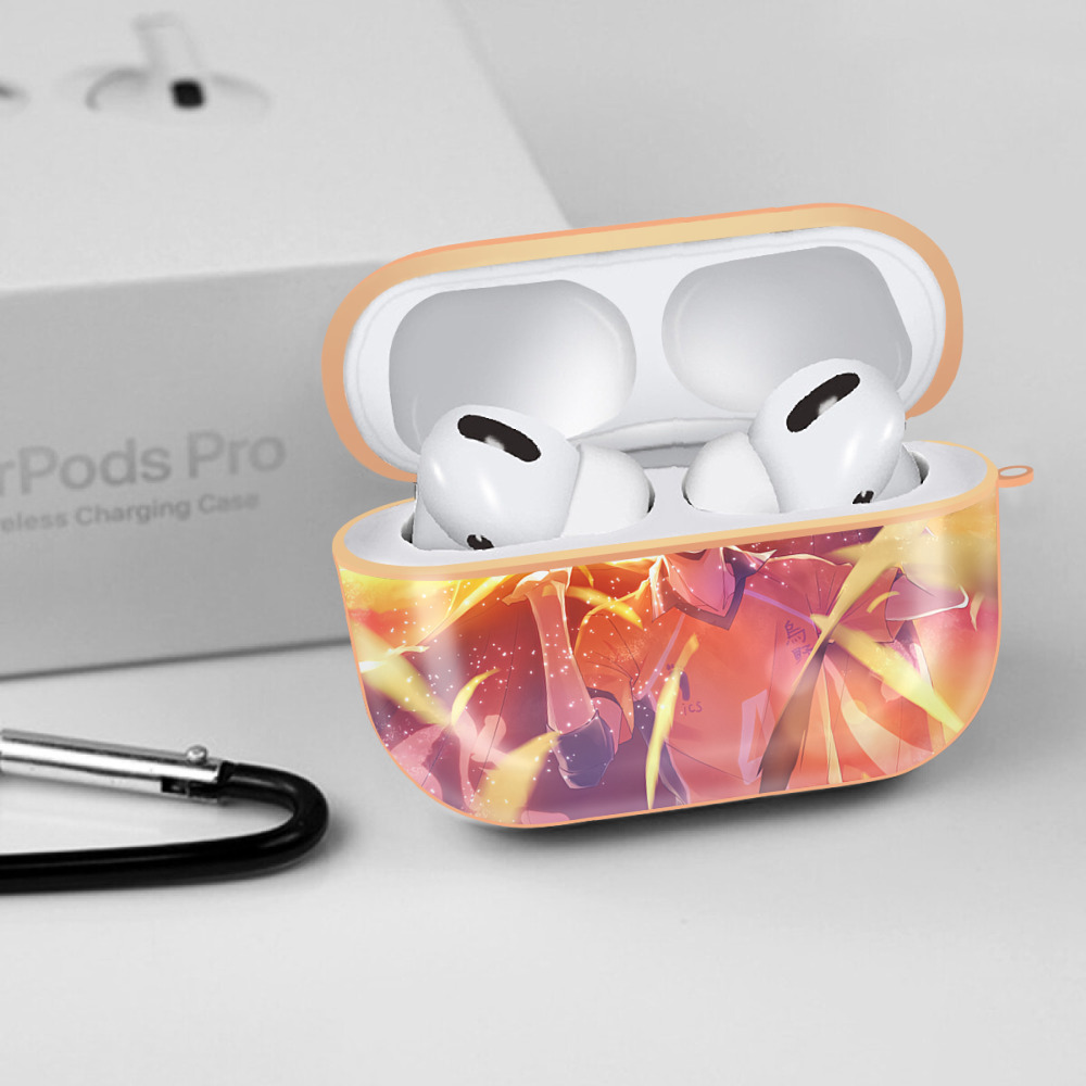 ハイキュー!! Haikyu!! 【AirPods Pro用】ハードシェル保護ケース｜耐衝撃・防指紋・カラビナ付き商品仕様
