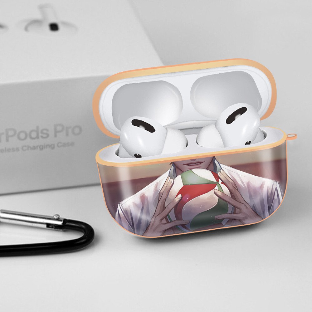 ハイキュー!! Haikyu!! 【AirPods Pro用】ハードシェル保護ケース｜耐衝撃・防指紋・カラビナ付き商品仕様