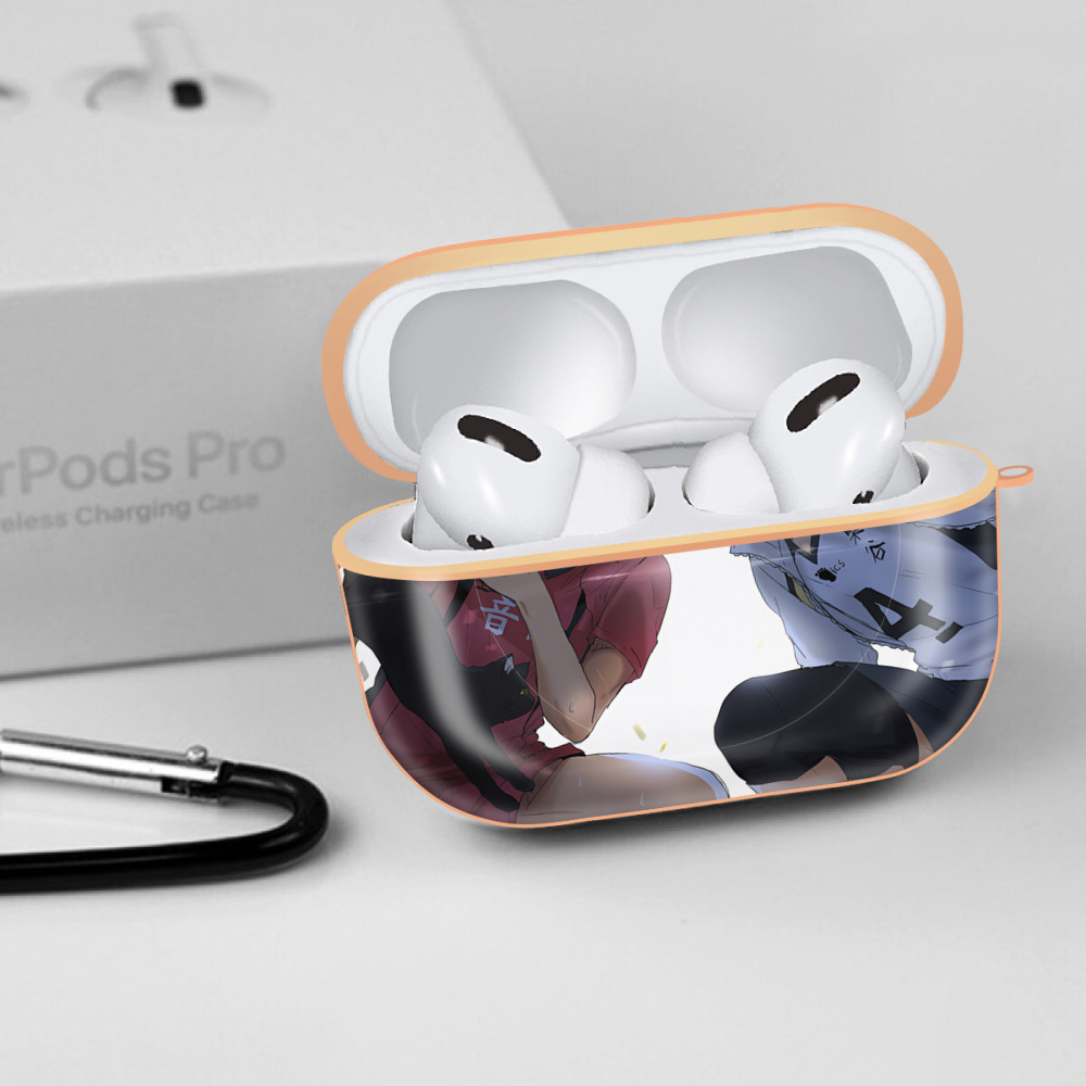 ハイキュー!! Haikyu!! 【AirPods Pro用】ハードシェル保護ケース｜耐衝撃・防指紋・カラビナ付き商品仕様