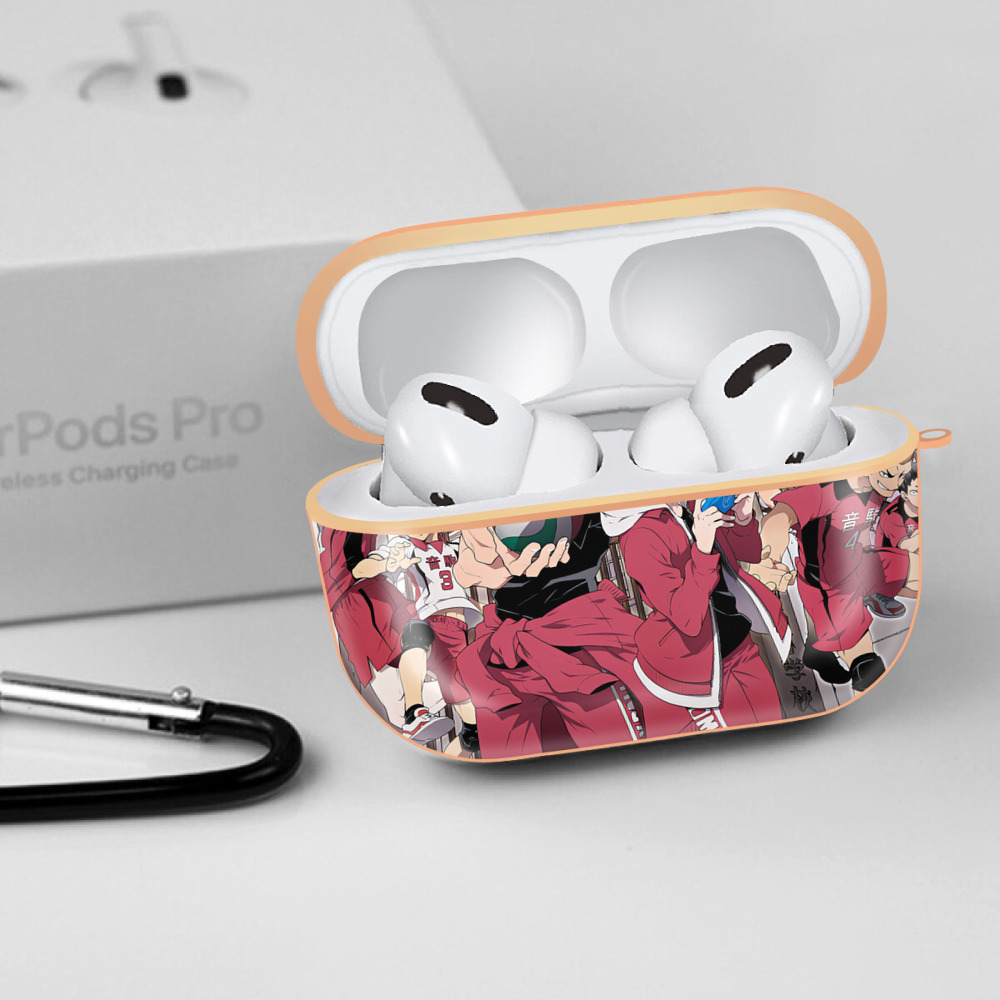 ハイキュー!! Haikyu!! 【AirPods Pro用】ハードシェル保護ケース｜耐衝撃・防指紋・カラビナ付き商品仕様
