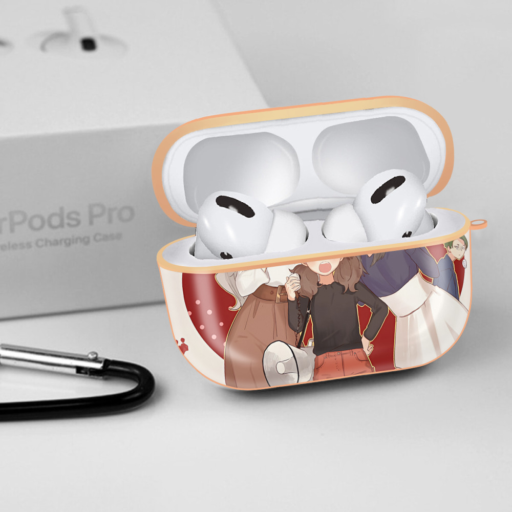 ハイキュー!! Haikyu!! 【AirPods Pro用】ハードシェル保護ケース｜耐衝撃・防指紋・カラビナ付き商品仕様