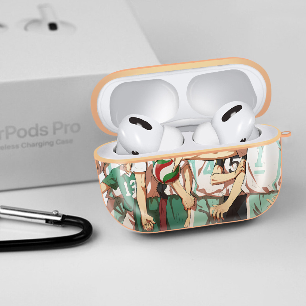 ハイキュー!! Haikyu!! 【AirPods Pro用】ハードシェル保護ケース｜耐衝撃・防指紋・カラビナ付き商品仕様