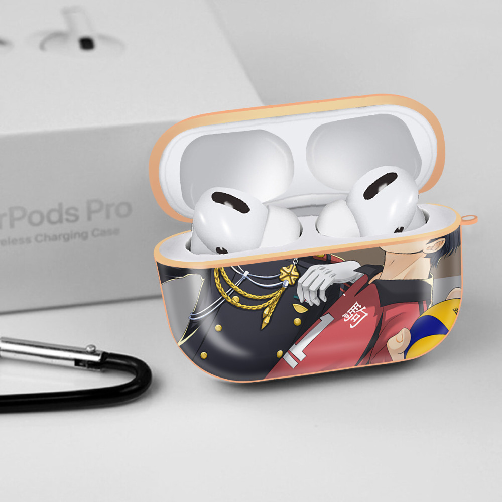 ハイキュー!! Haikyu!! 【AirPods Pro用】ハードシェル保護ケース｜耐衝撃・防指紋・カラビナ付き商品仕様