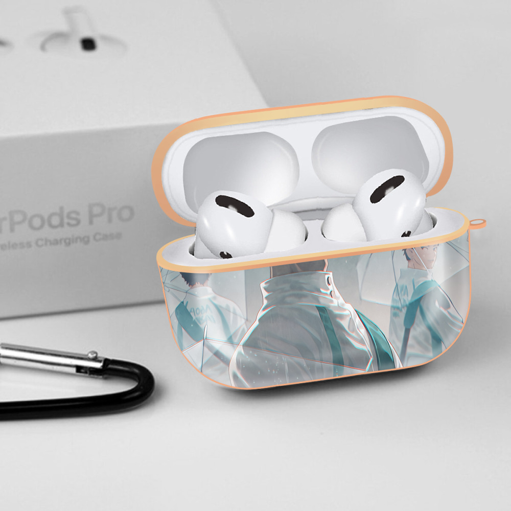 ハイキュー!! Haikyu!! 【AirPods Pro用】ハードシェル保護ケース｜耐衝撃・防指紋・カラビナ付き商品仕様