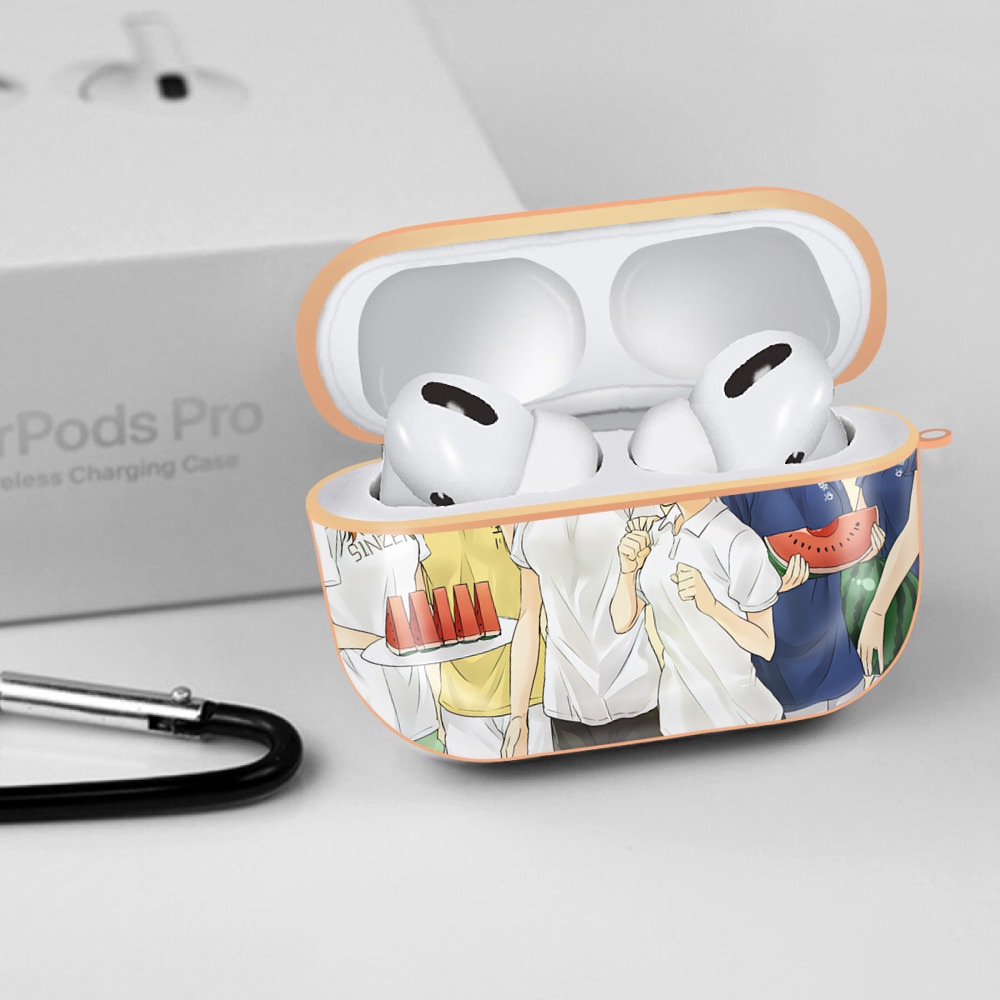 ハイキュー!! Haikyu!! 【AirPods Pro用】ハードシェル保護ケース｜耐衝撃・防指紋・カラビナ付き商品仕様