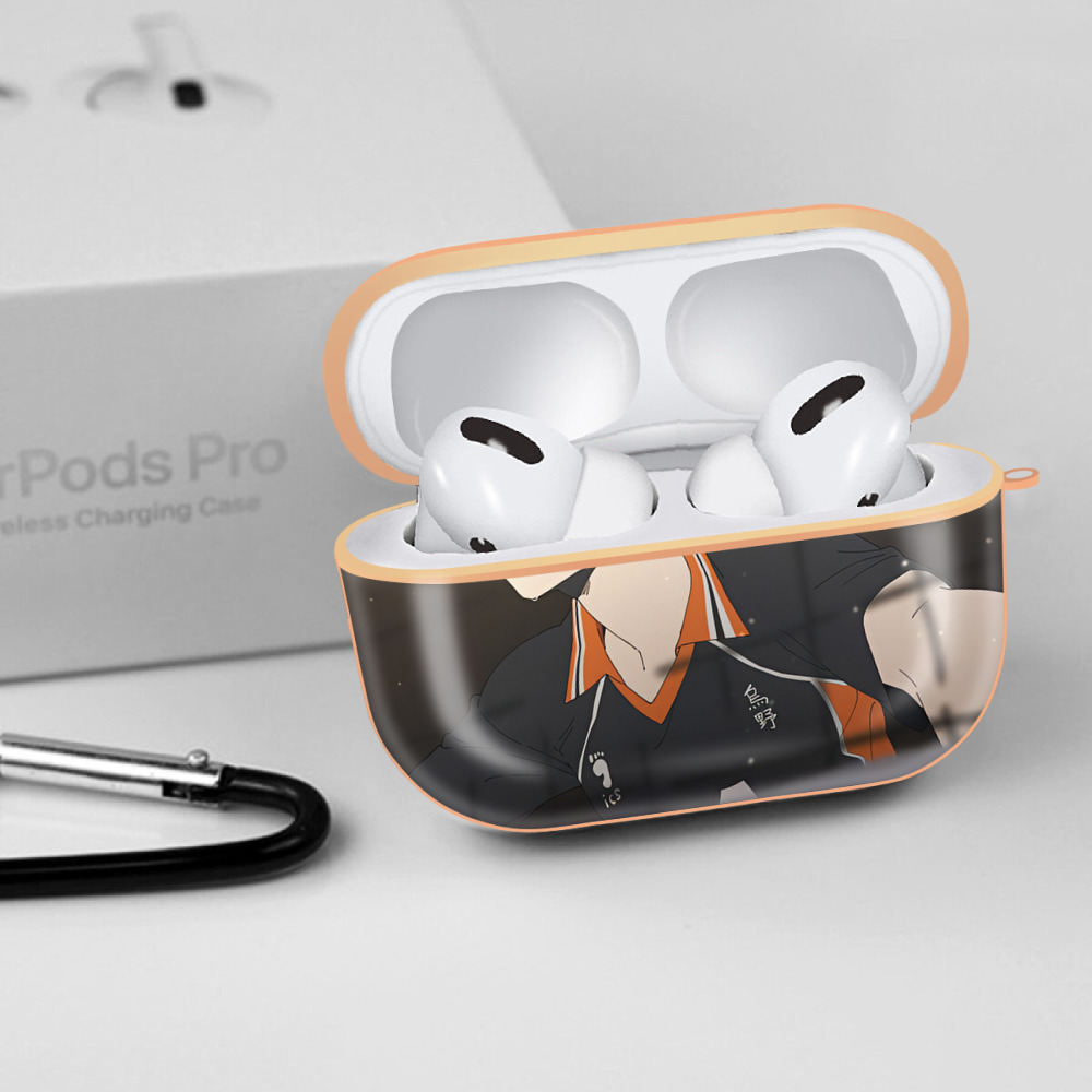 ハイキュー!! Haikyu!! 【AirPods Pro用】ハードシェル保護ケース｜耐衝撃・防指紋・カラビナ付き商品仕様