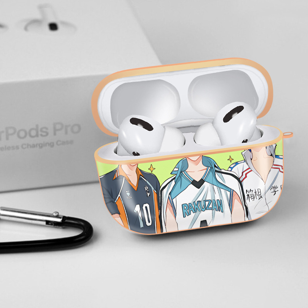 ハイキュー!! Haikyu!! 【AirPods Pro用】ハードシェル保護ケース｜耐衝撃・防指紋・カラビナ付き商品仕様