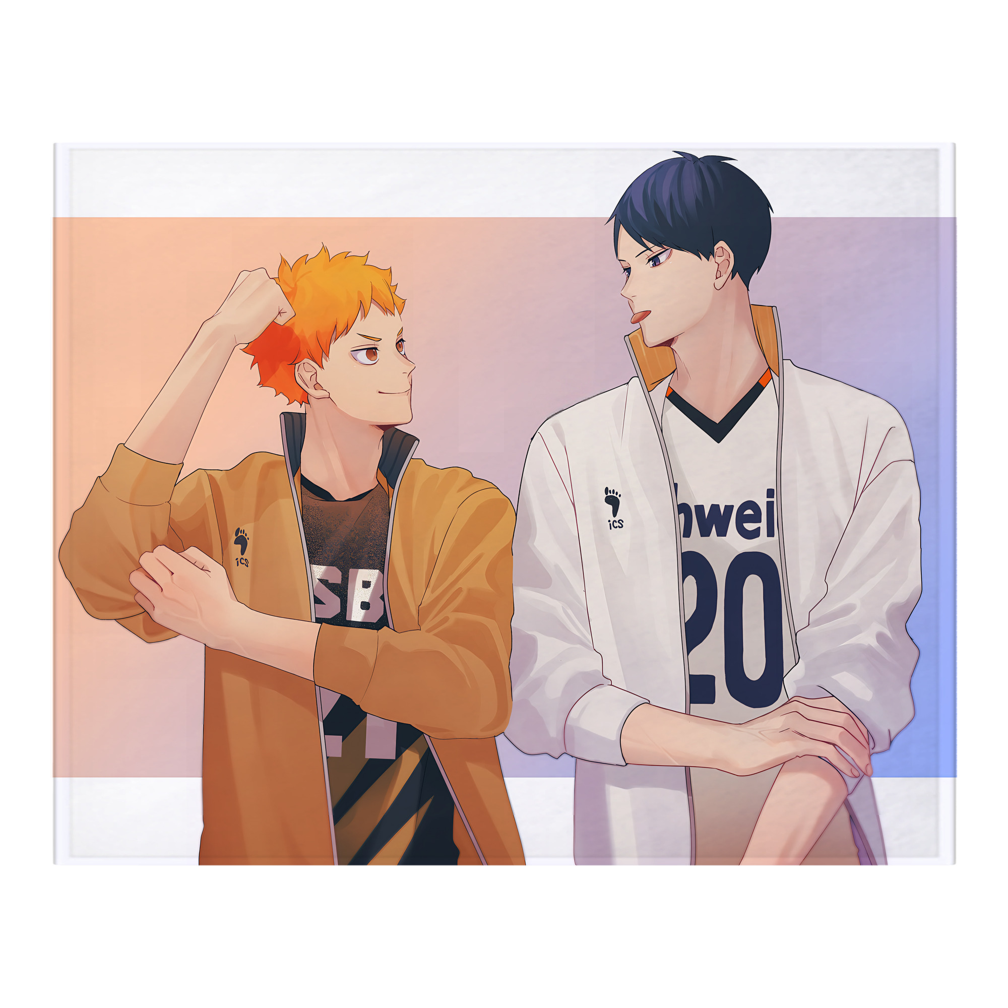 （画像用） ハイキュー!! Haikyu!! フランネルブランケット・多サイズ対応（横型）