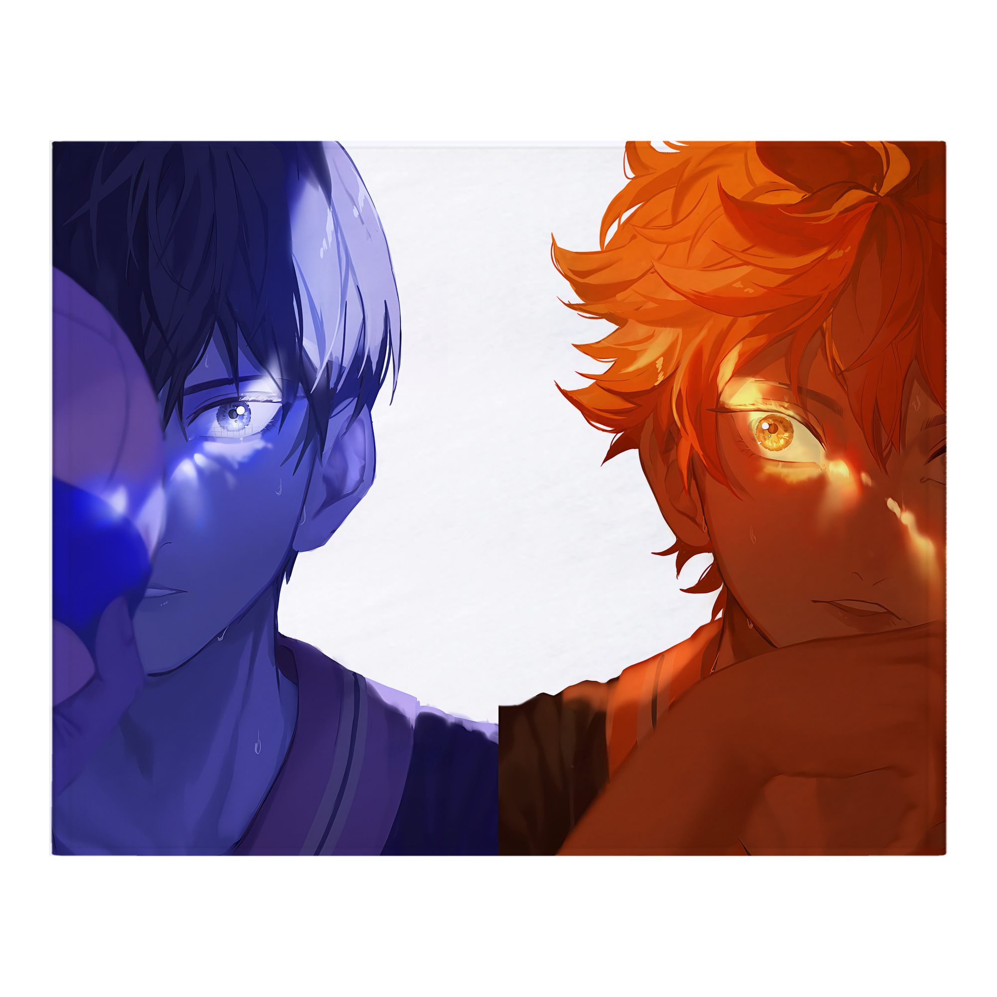 （画像用） ハイキュー!! Haikyu!! フランネルブランケット・多サイズ対応（横型）