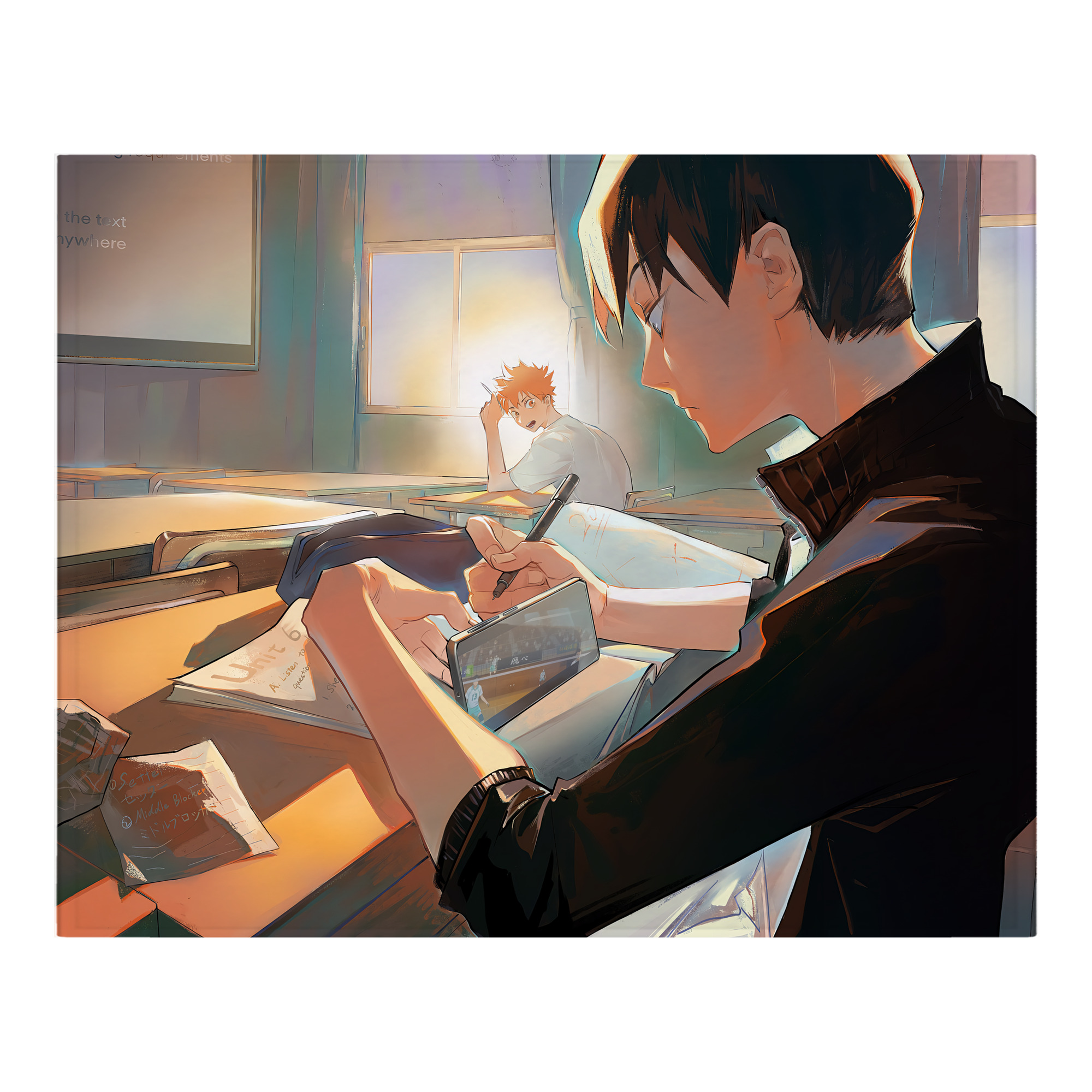 （画像用） ハイキュー!! Haikyu!! フランネルブランケット・多サイズ対応（横型）