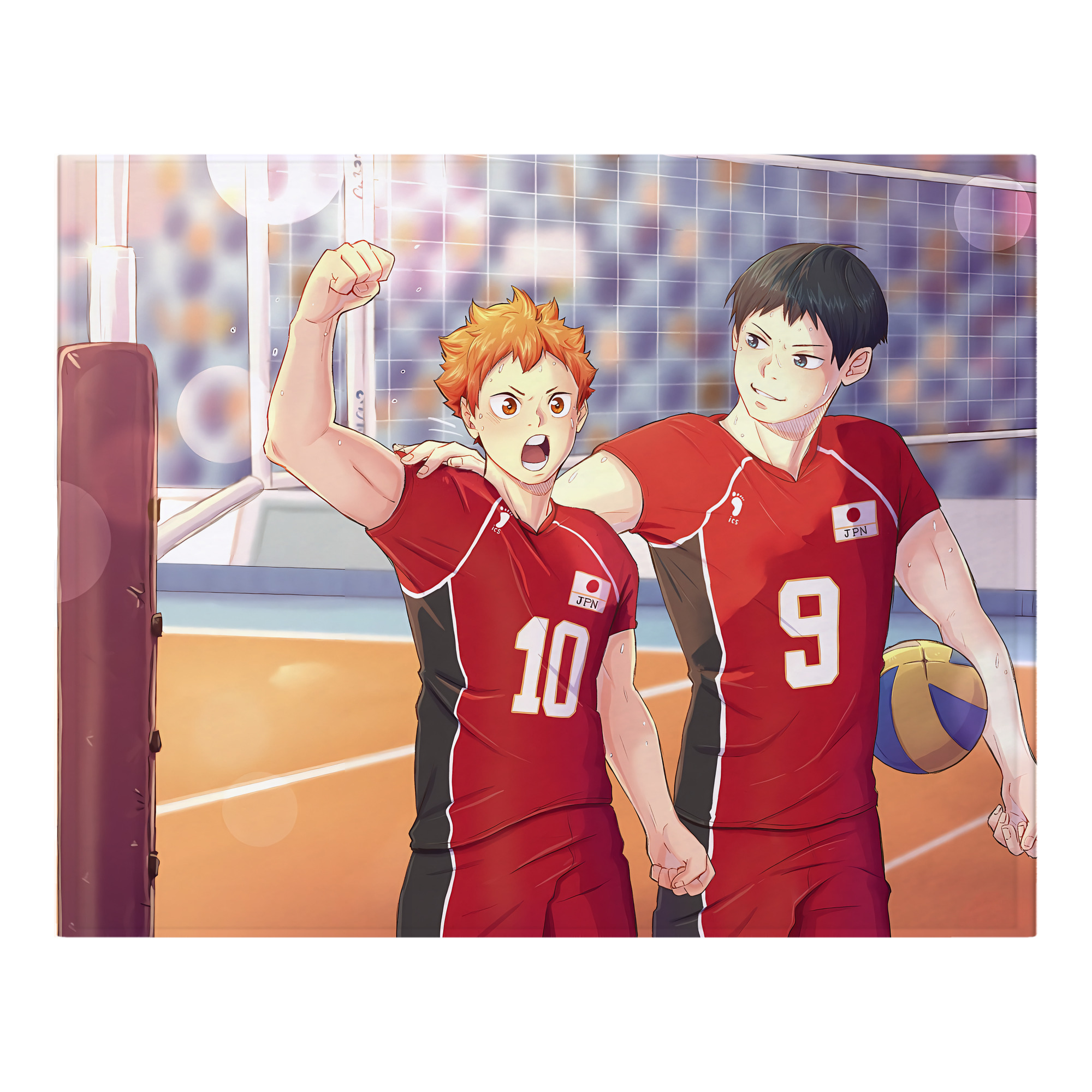 （画像用） ハイキュー!! Haikyu!! フランネルブランケット・多サイズ対応（横型）