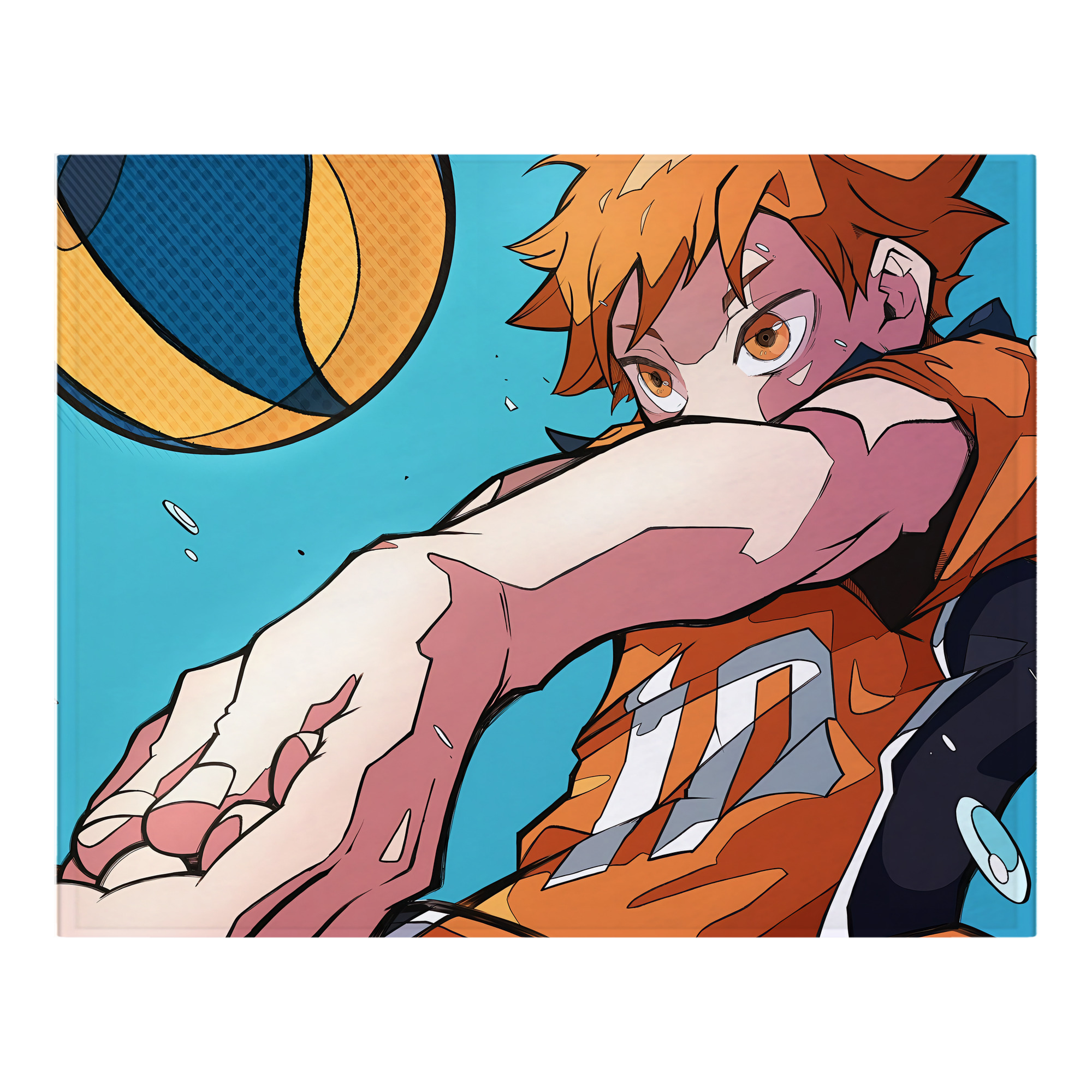 （画像用） ハイキュー!! Haikyu!! フランネルブランケット・多サイズ対応（横型）
