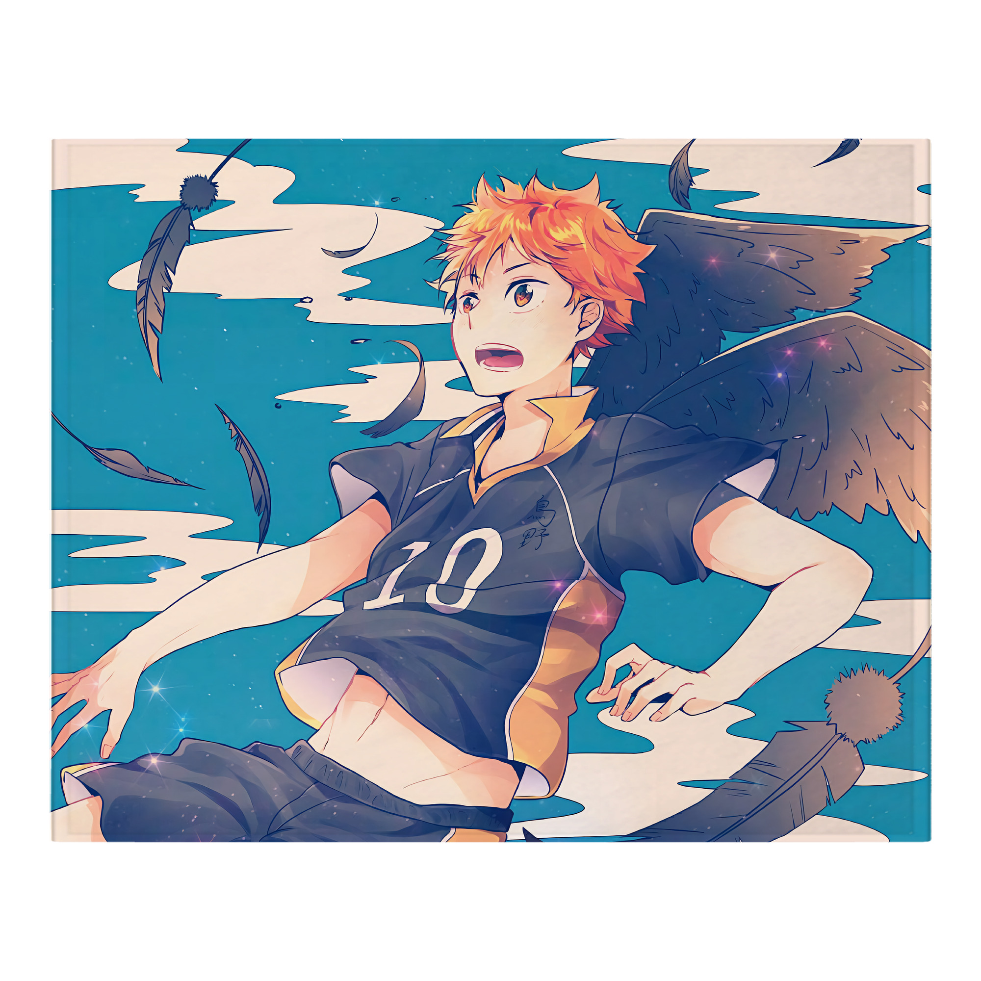 （画像用） ハイキュー!! Haikyu!! フランネルブランケット・多サイズ対応（横型）
