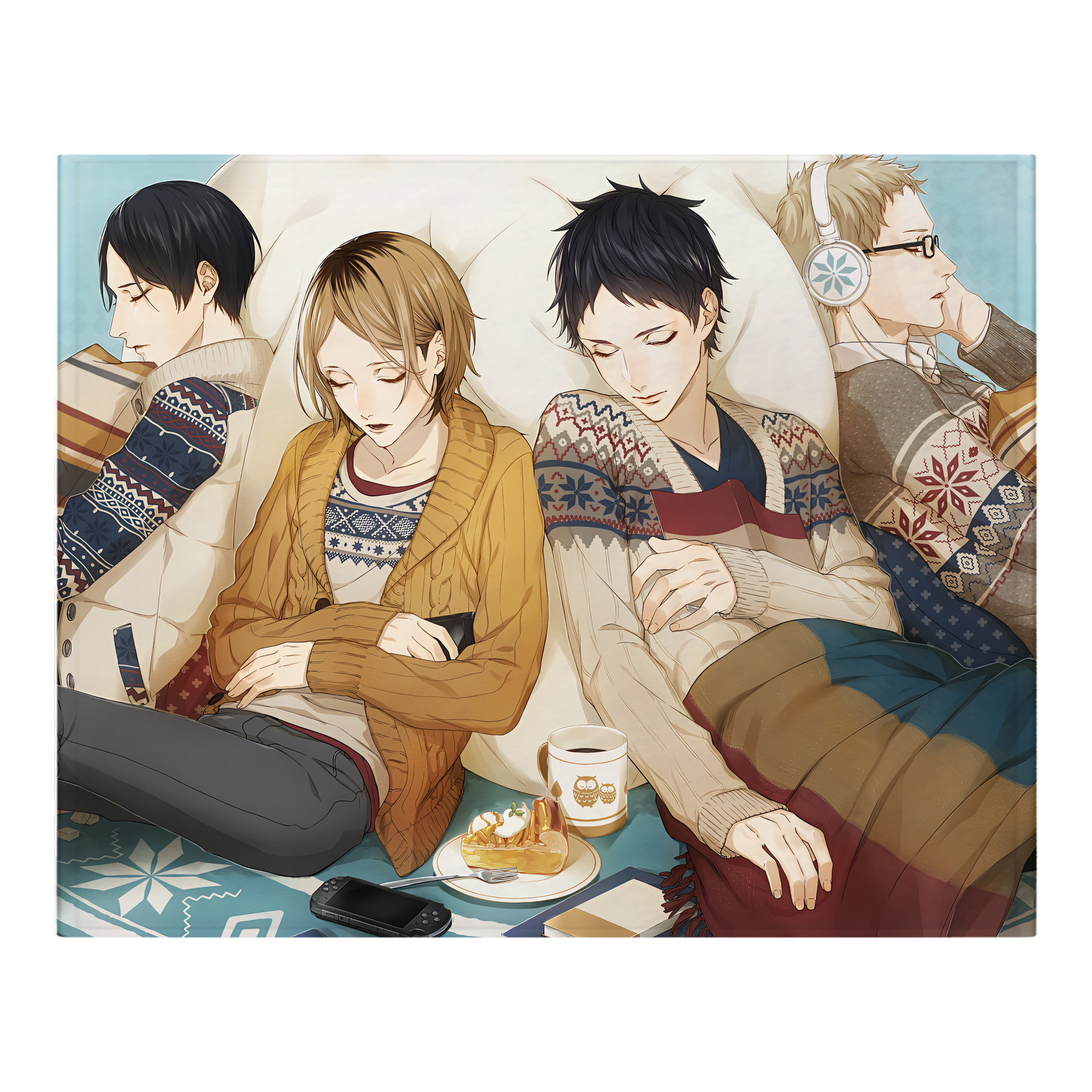 （画像用） ハイキュー!! Haikyu!! フランネルブランケット・多サイズ対応（横型）