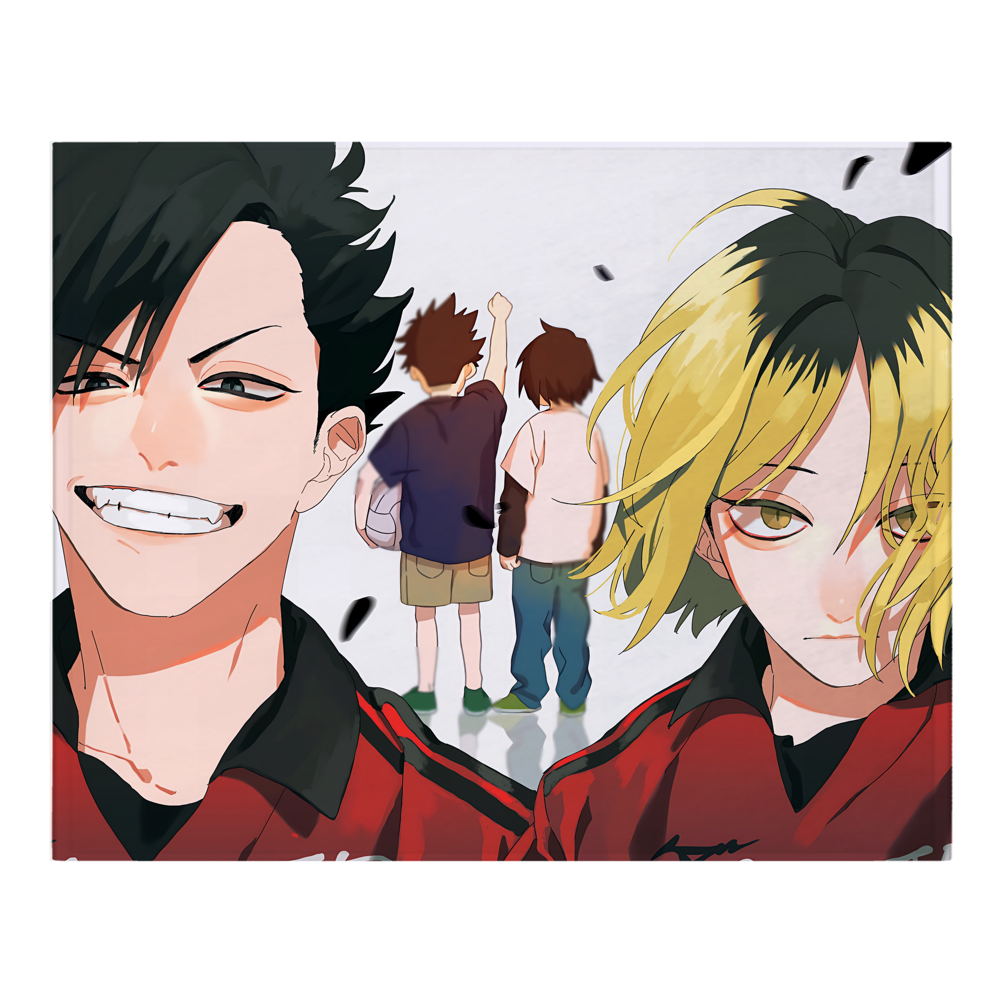 （画像用） ハイキュー!! Haikyu!! フランネルブランケット・多サイズ対応（横型）