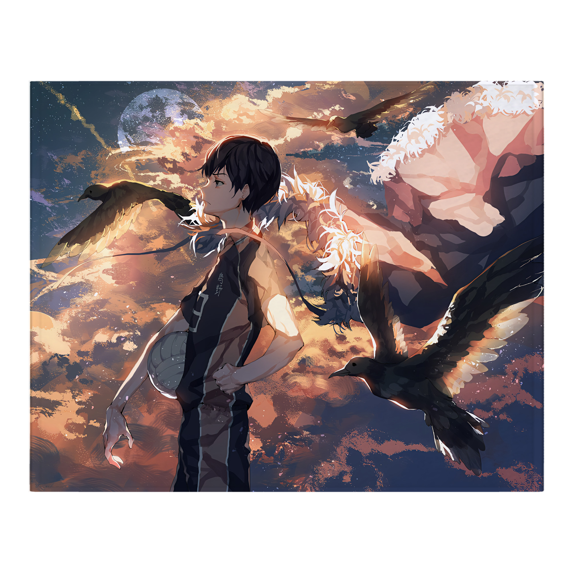 （画像用） ハイキュー!! Haikyu!! フランネルブランケット・多サイズ対応（横型）
