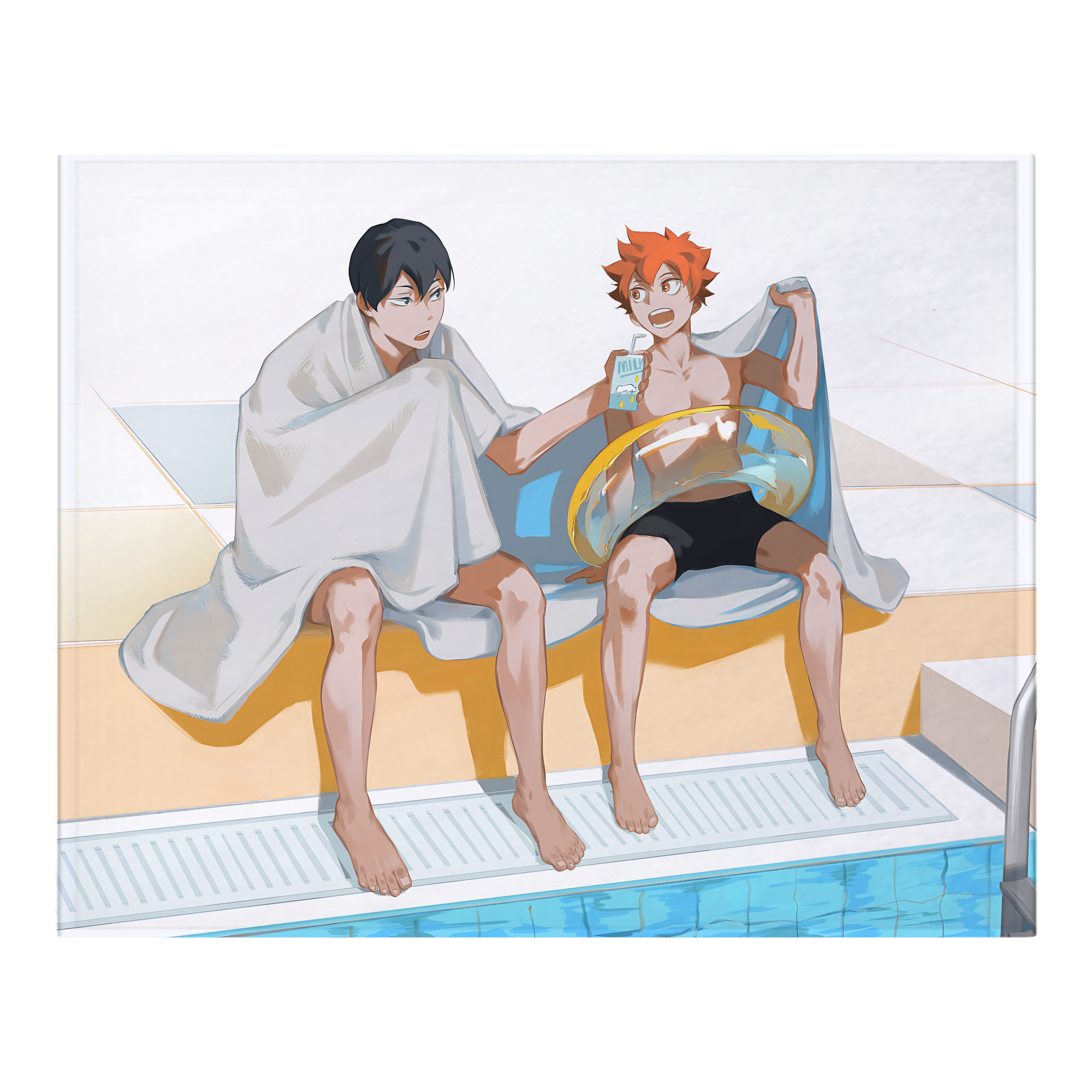 （画像用） ハイキュー!! Haikyu!! フランネルブランケット・多サイズ対応（横型）