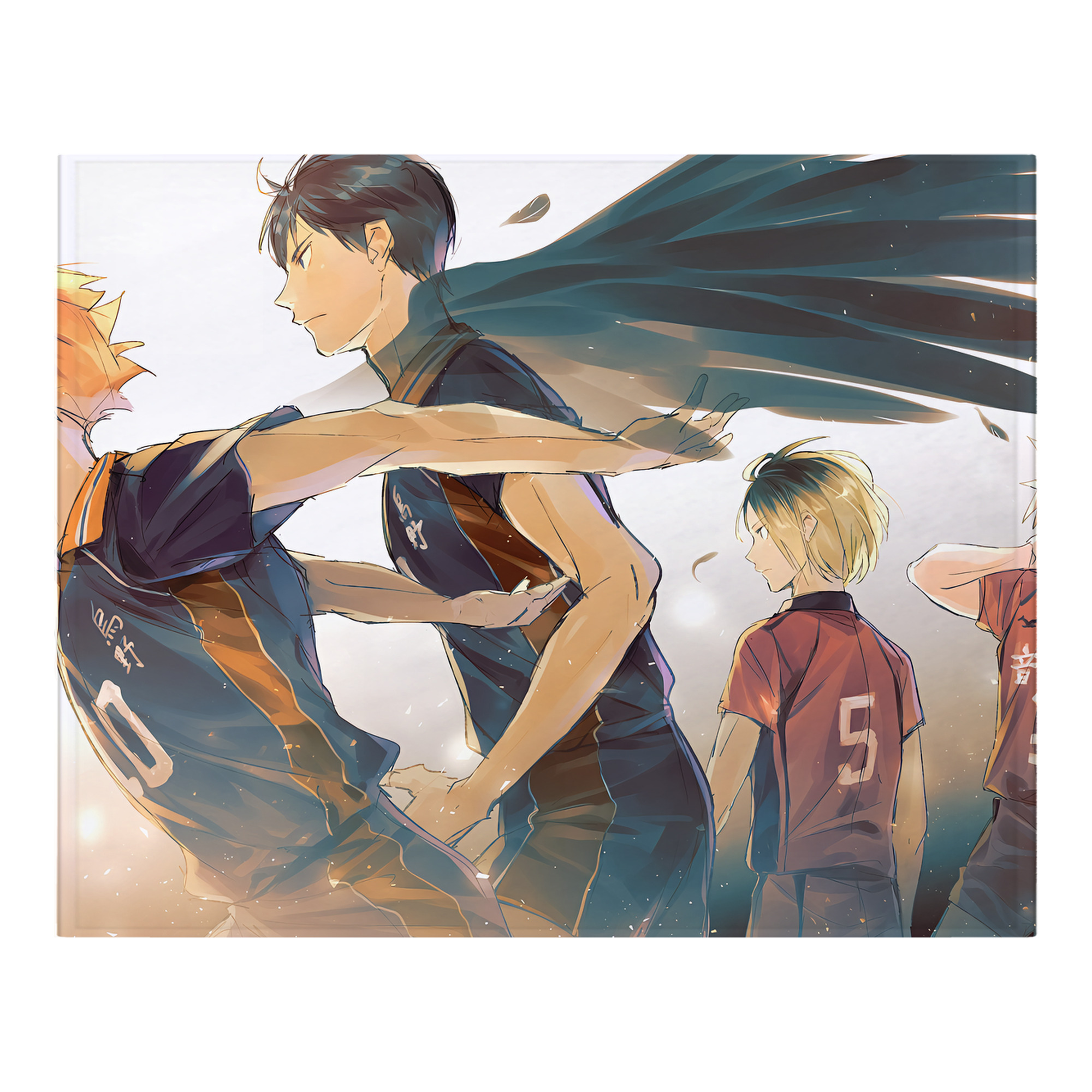 （画像用） ハイキュー!! Haikyu!! フランネルブランケット・多サイズ対応（横型）
