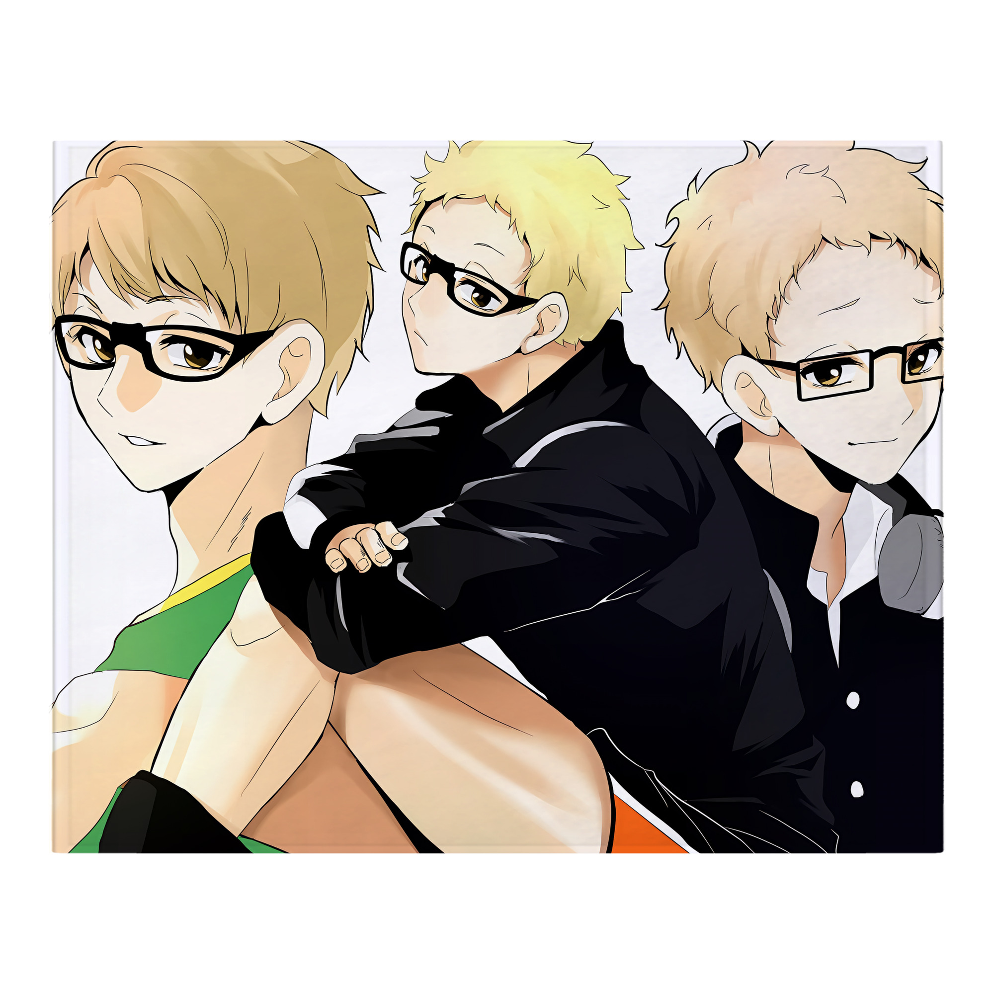 （画像用） ハイキュー!! Haikyu!! フランネルブランケット・多サイズ対応（横型）