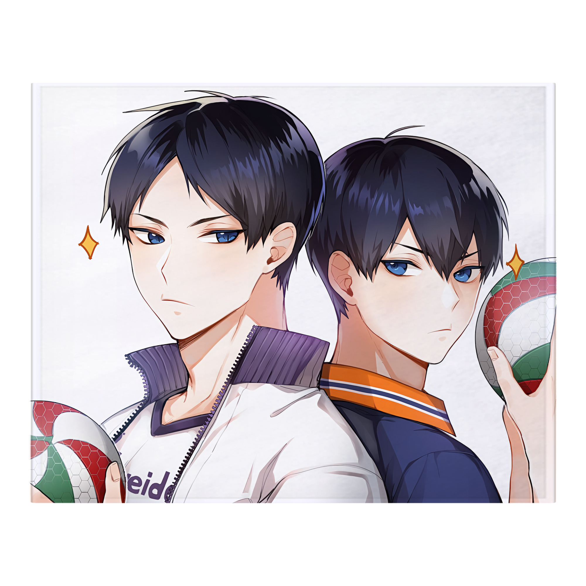 （画像用） ハイキュー!! Haikyu!! フランネルブランケット・多サイズ対応（横型）