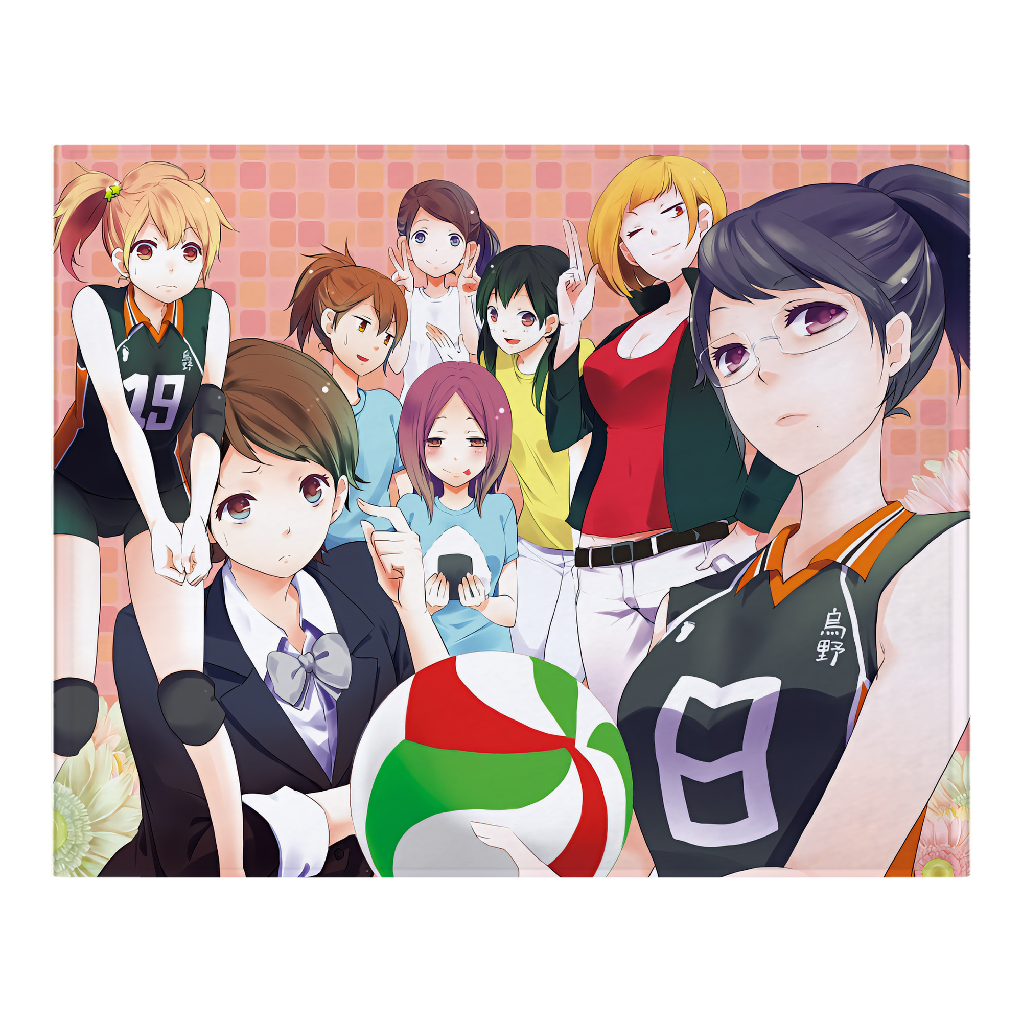 （画像用） ハイキュー!! Haikyu!! フランネルブランケット・多サイズ対応（横型）