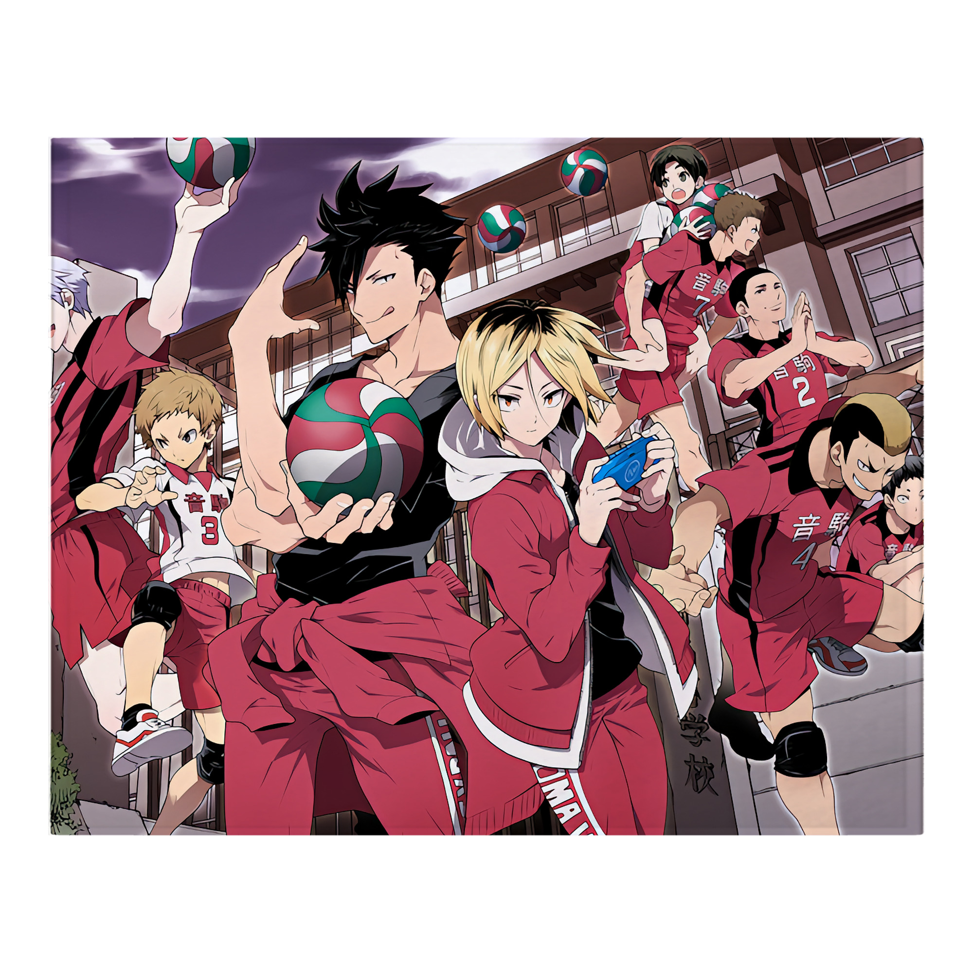 （画像用） ハイキュー!! Haikyu!! フランネルブランケット・多サイズ対応（横型）
