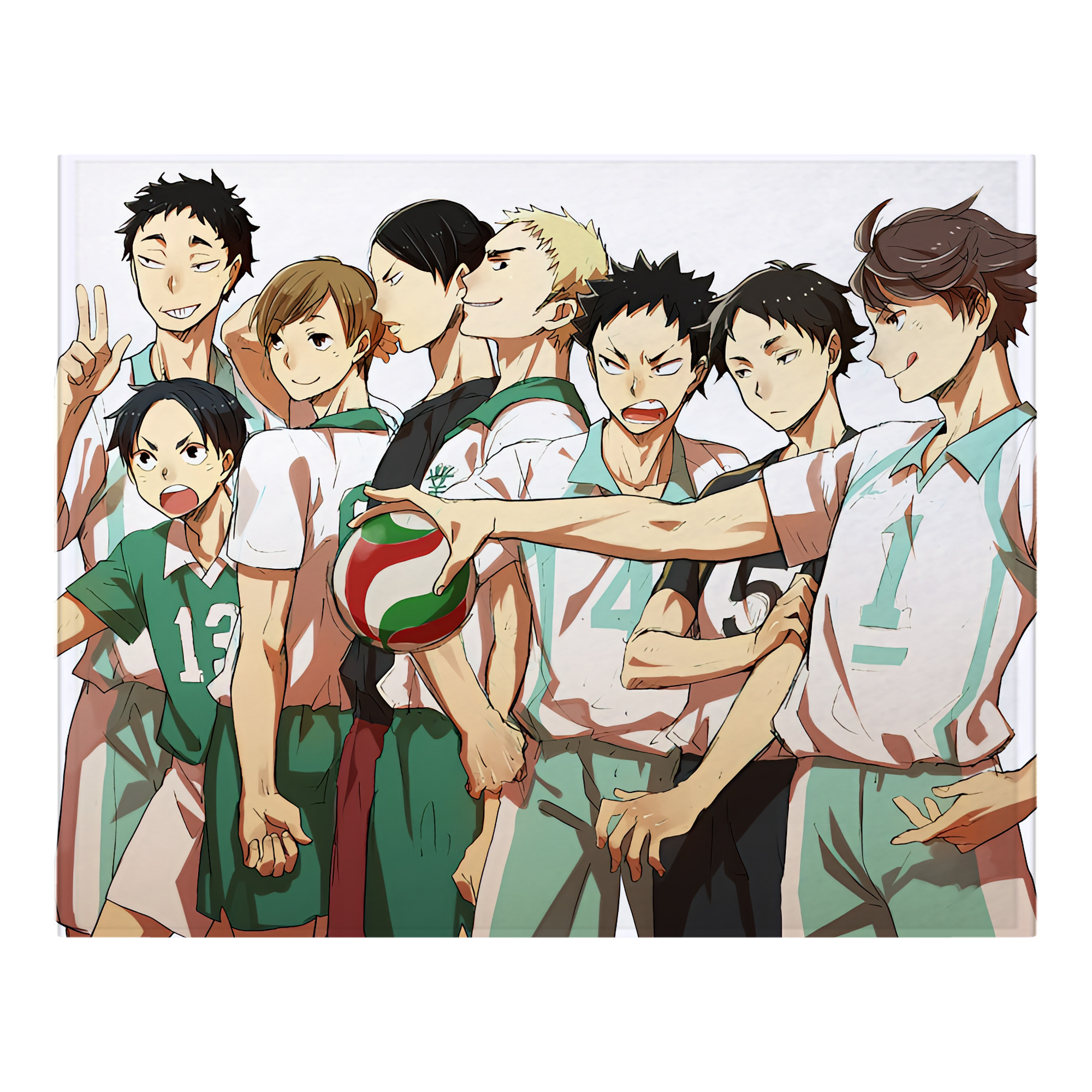 （画像用） ハイキュー!! Haikyu!! フランネルブランケット・多サイズ対応（横型）