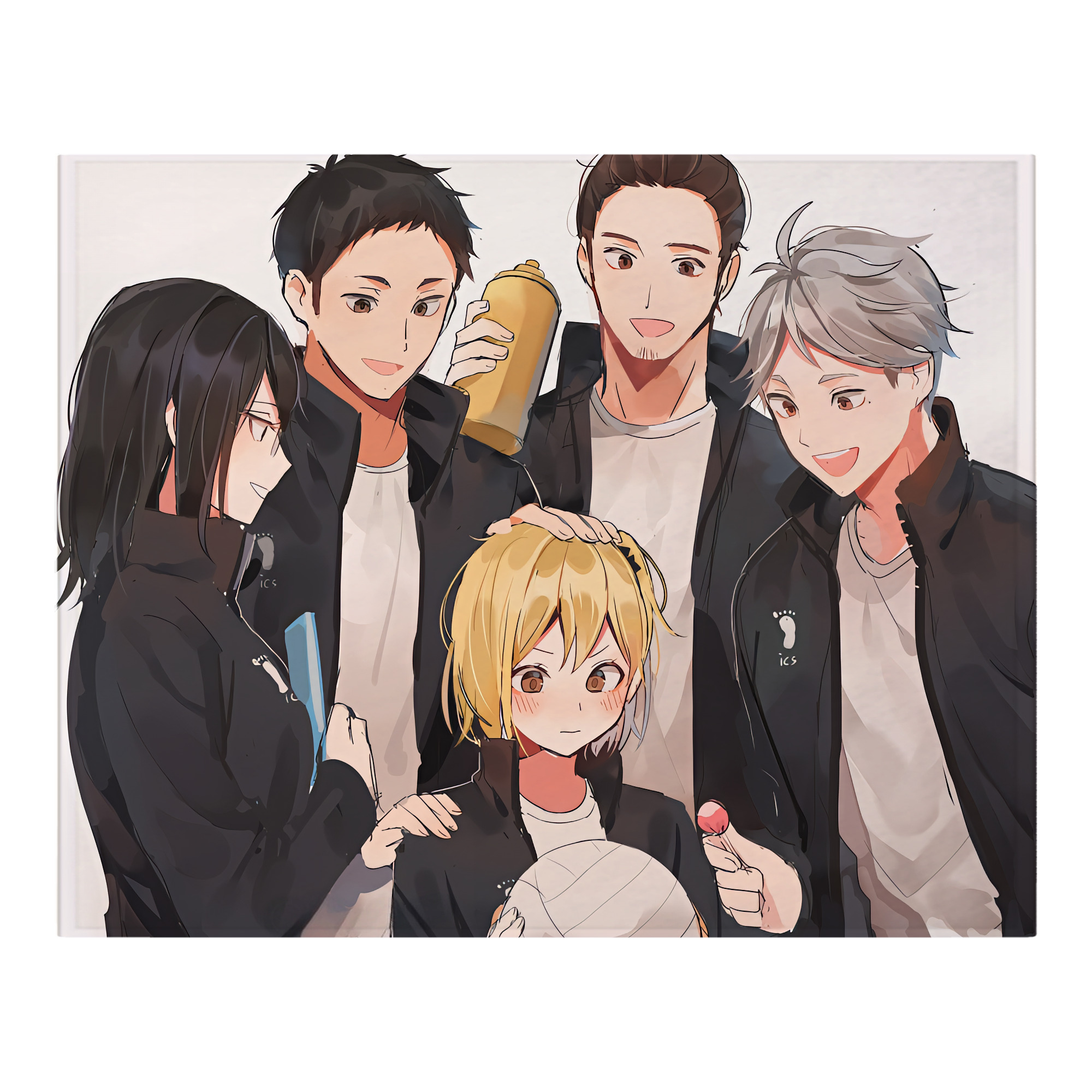 （画像用） ハイキュー!! Haikyu!! フランネルブランケット・多サイズ対応（横型）