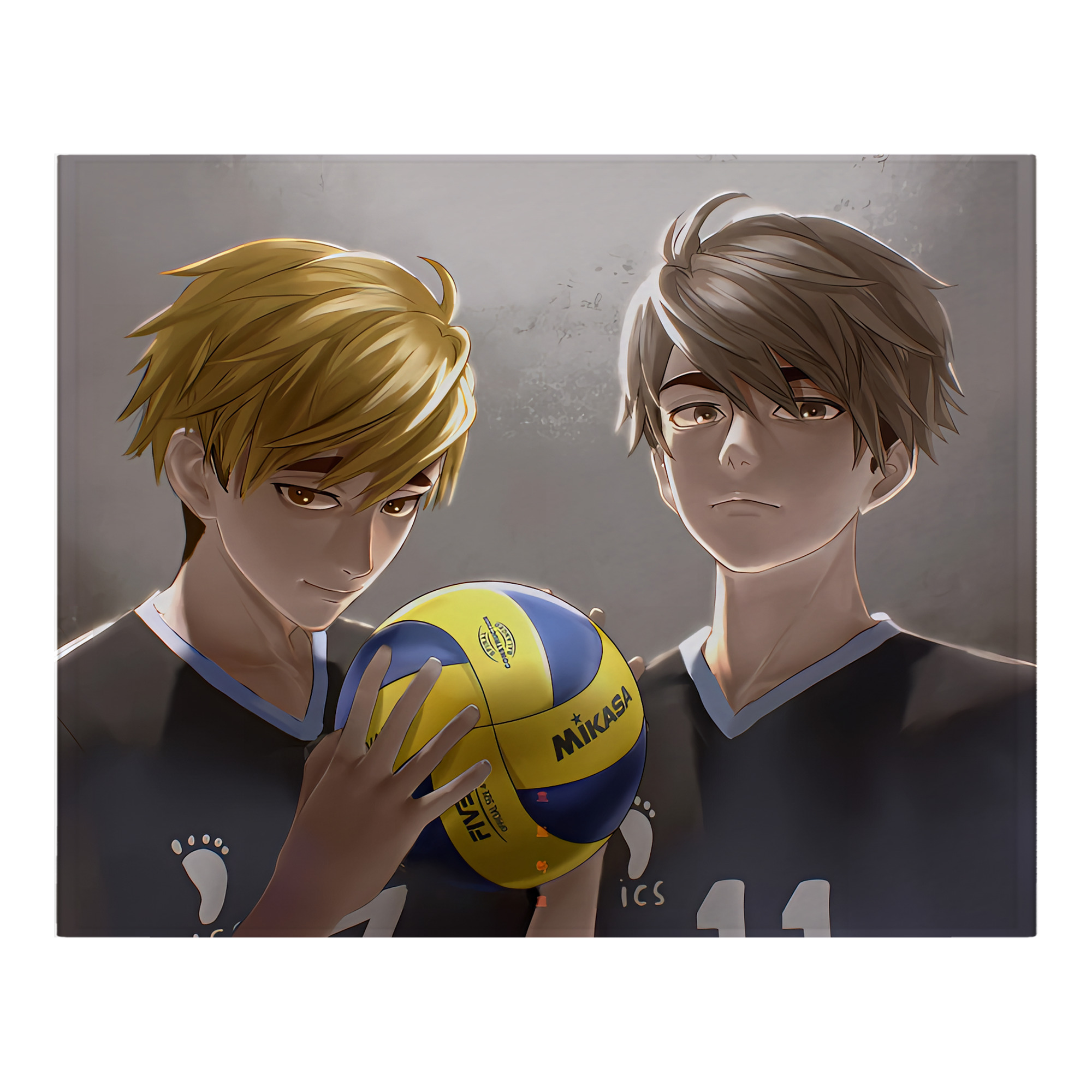 （画像用） ハイキュー!! Haikyu!! フランネルブランケット・多サイズ対応（横型）
