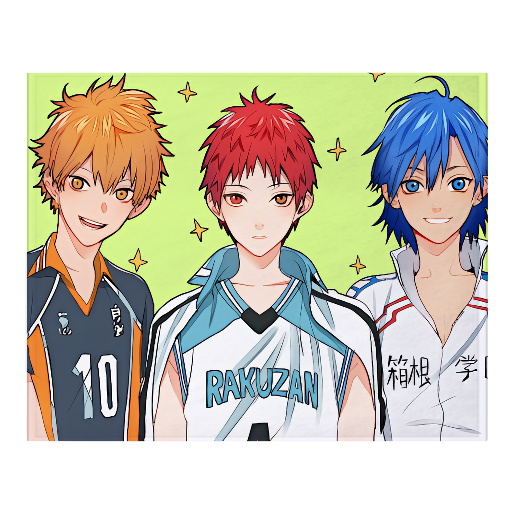 （画像用） ハイキュー!! Haikyu!! フランネルブランケット・多サイズ対応（横型）